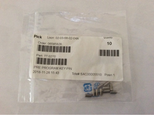 Pre program key pin TT0270
