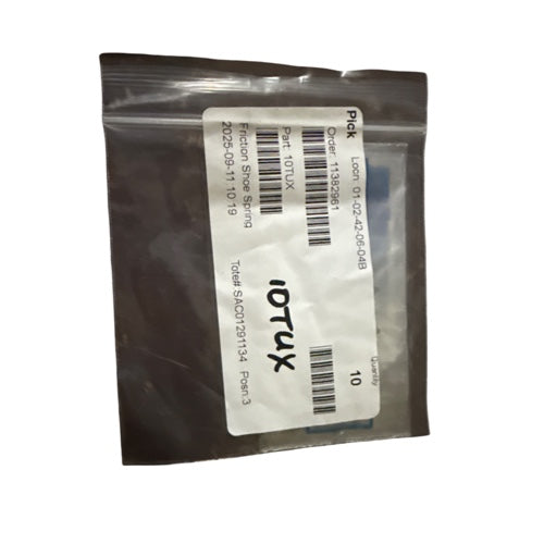 10TUX FRICTION SHOE SPRING