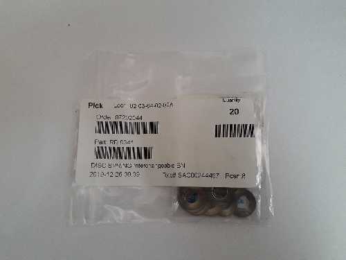 DISC SPRING  INTERCHANGABLE RD8341