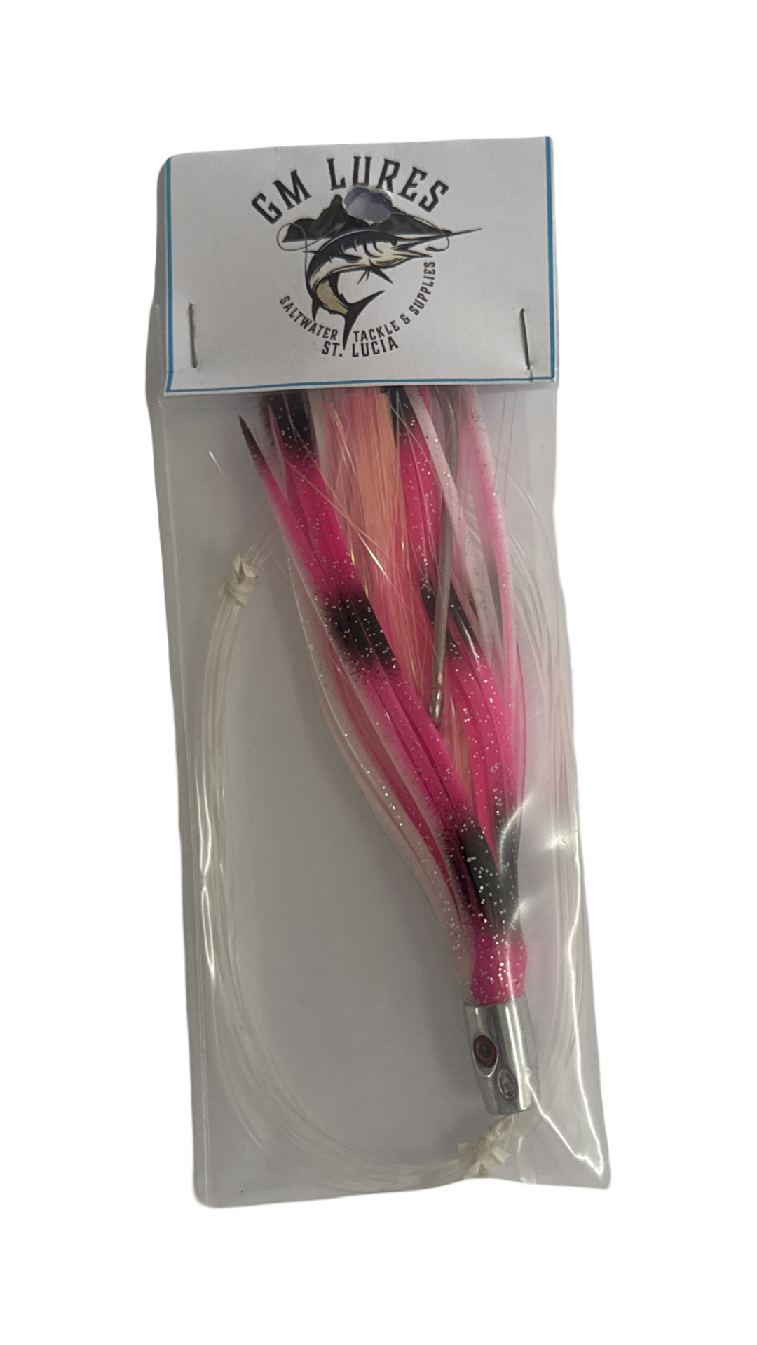 JET HEAD MYLAR  LURE RIGGED