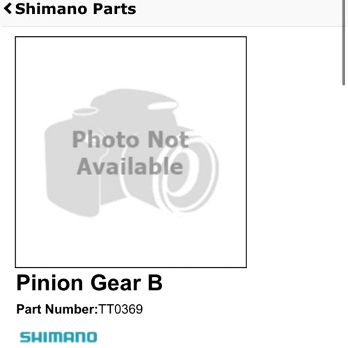 PINION GEAR B TT0369