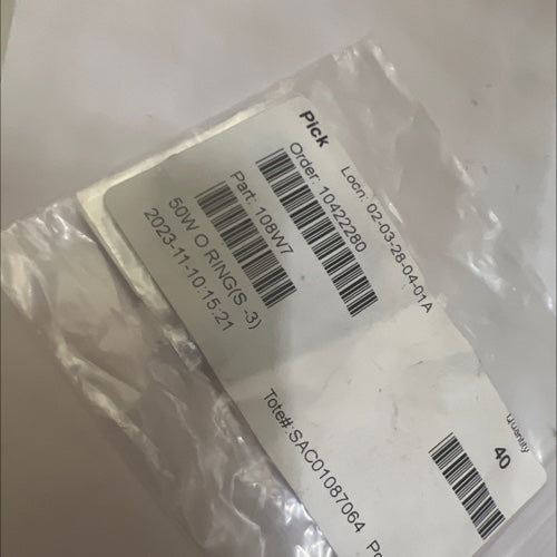 108W7 50W ORING  S-3