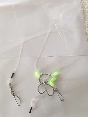 DEEP DROP CIRCLE HOOK RIG ( 4X 11/0 SS )