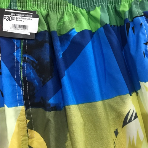 SWIM SHORTS YELLOW SUNRISE MEC 134