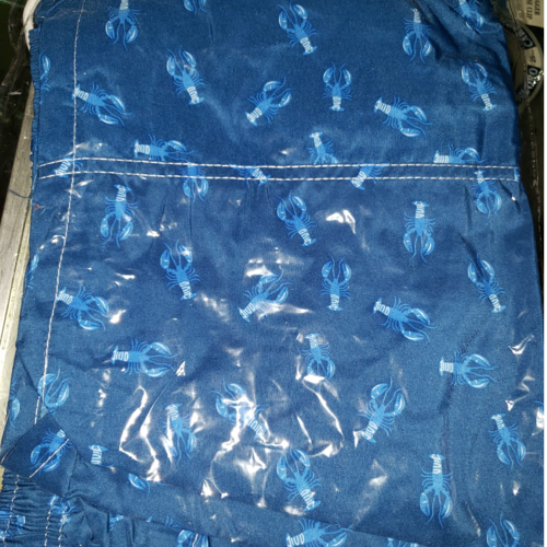 MEC-19 SWIM SHORTS BLUE  LOBSTER