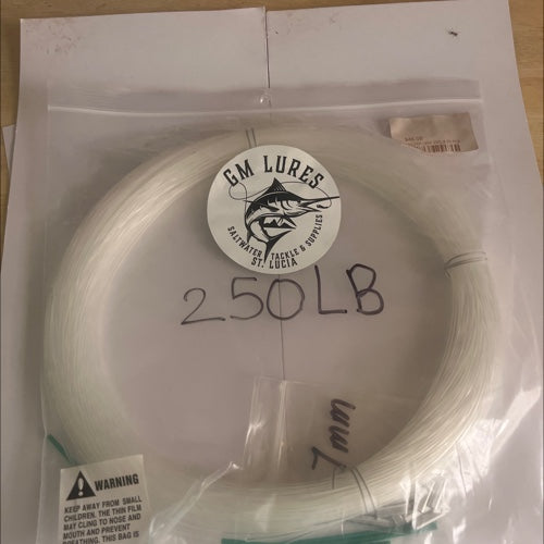 LEADER LINE 250LB  25 PCS CRIMPS