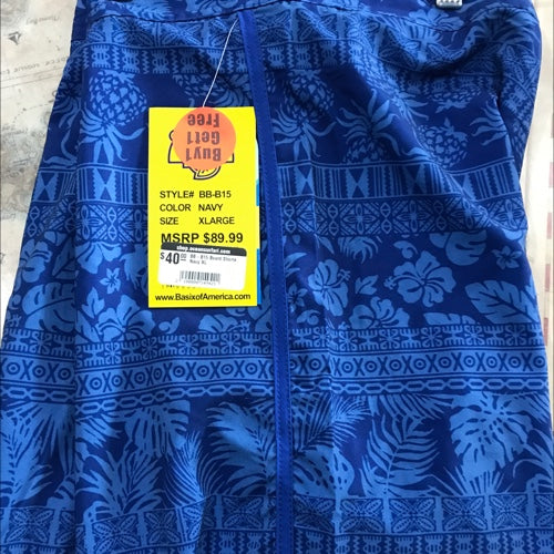 BB - B15 BOARD SHORTS  NAVY SMALL