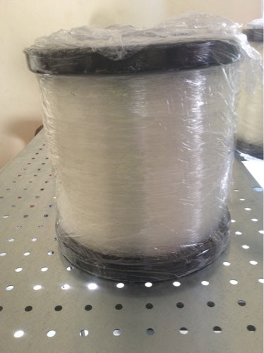 100lb clear spool