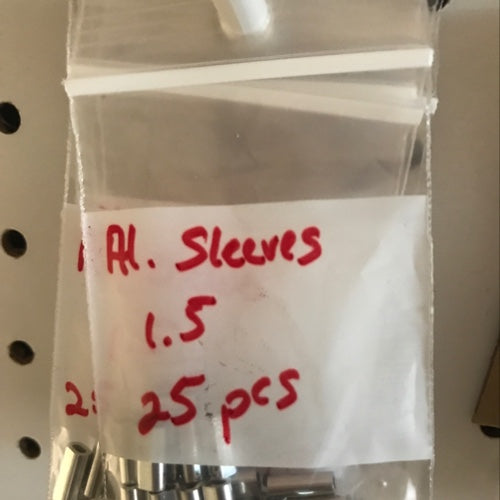 AL. SLEEVE (S) 1.5 25PCS