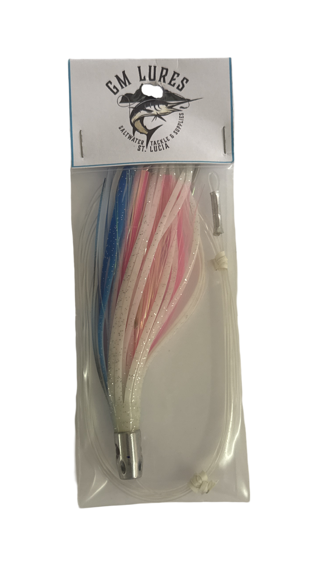 JET HEAD MYLAR  LURE RIGGED