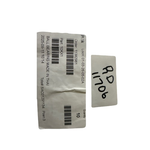 RD11706 BALL BEARING