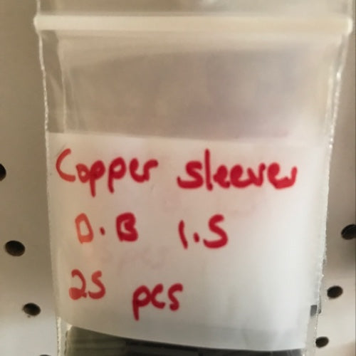 COPPER SLEEVE (DB) 1.5 25PCS